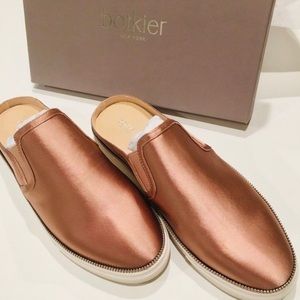 Botkier Hayden Blush Satin loafers mules sneakers slip on